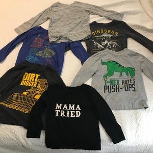 3T boys long sleeve shirt lot